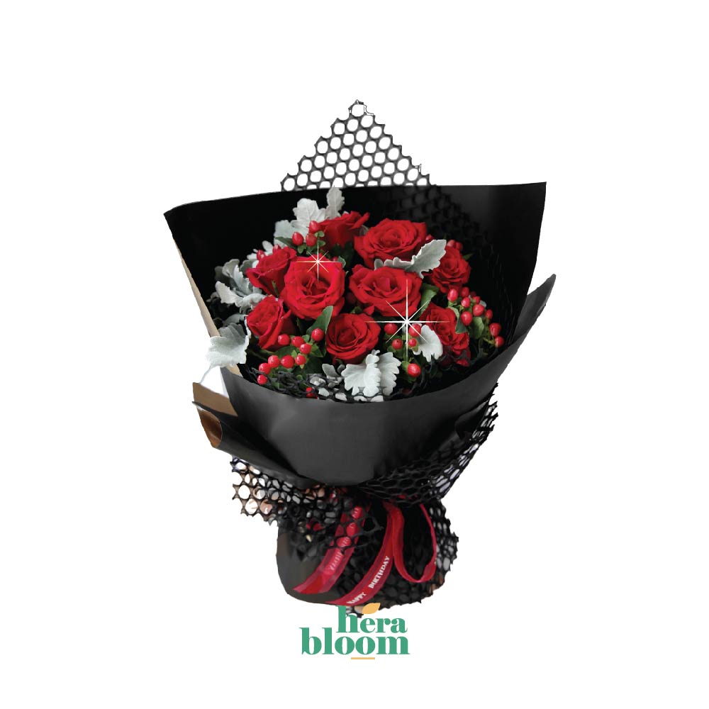 Red Rose Bouquet 2 - Hera Bloom
