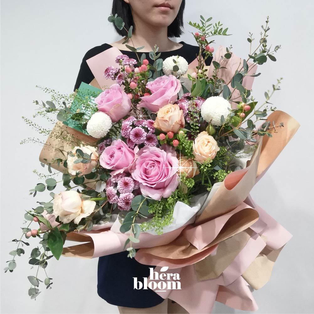 Pink Garden Bouquet - Hera Bloom