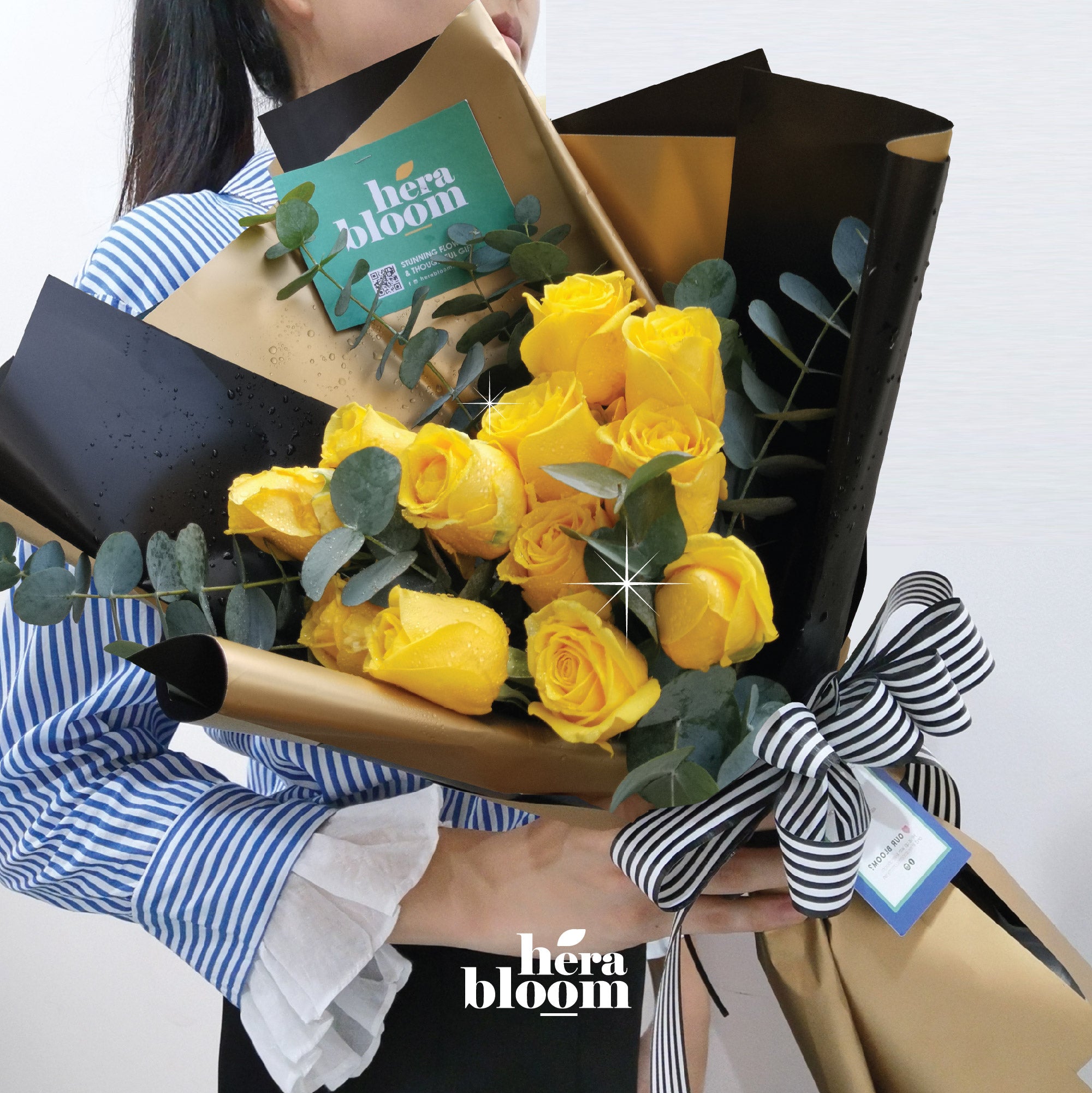 Yellow Rose Bouquet - Hera Bloom