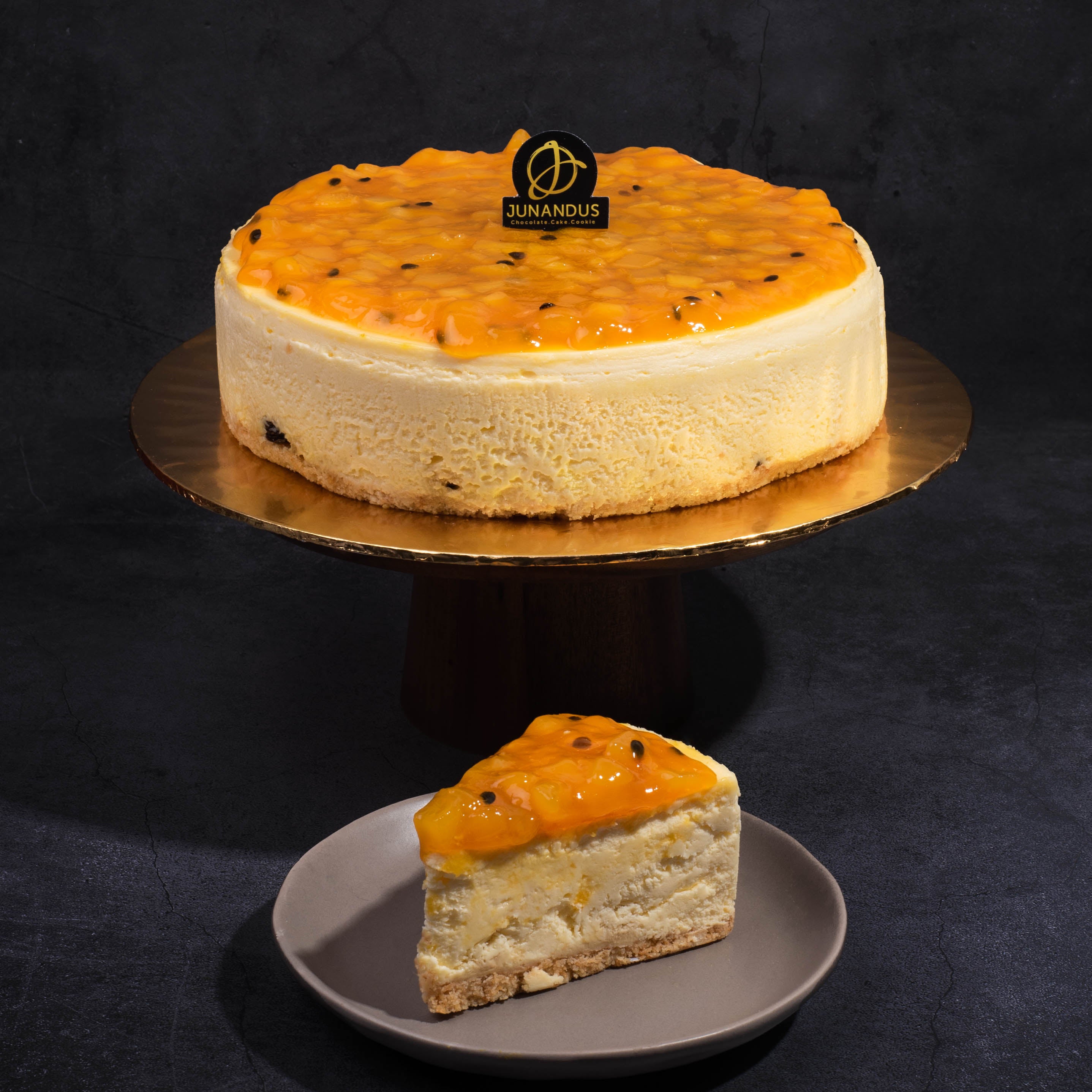 Mango & Passion Cheesecake