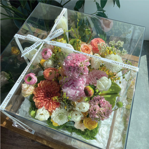 Designer Series Custom Made Garden Acrylic Flower Box