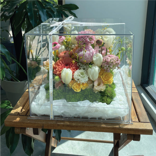Designer Series Custom Made Garden Acrylic Flower Box